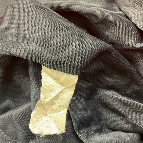 Vintage Y2K Bebe Black Maxi Cowl Slinky Dress S - Picture 6 of 6